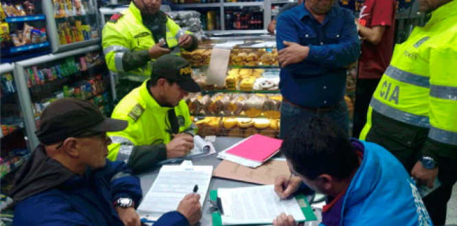 Suspendidos 9 parqueaderos y 5 establecimientos de comercio
