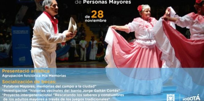 Noviembre 28: Asamblea Distrital de Cultura de Personas Mayores  