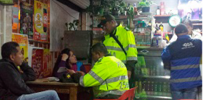 Suspensión temporal de actividades en tres establecimientos de comercio