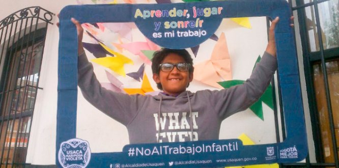 Aprender, jugar y sonreír es mi trabajo