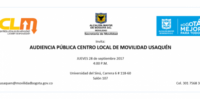 Audiencia Pública de Movilidad