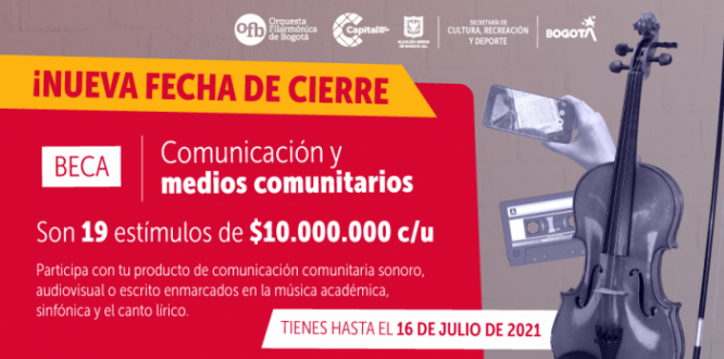 Beca medios comunitarios