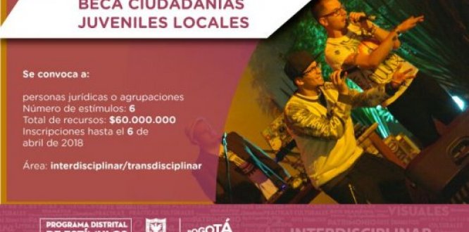 Beca Ciudanías Juveniles Locales