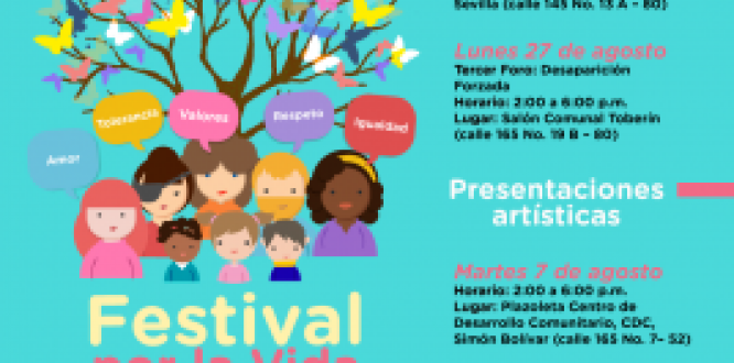 Festival por la Vida y por la Paz en Usaquén