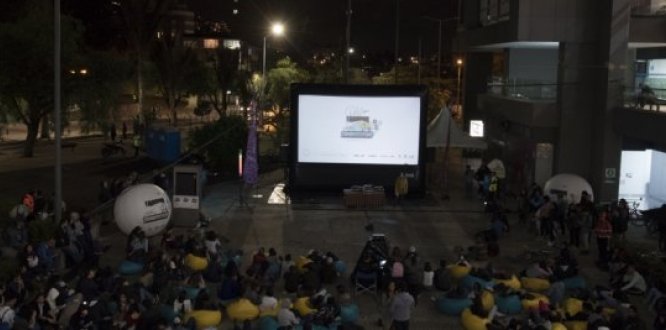 Viva una noche de cine en el Hospital San Juan de Dios