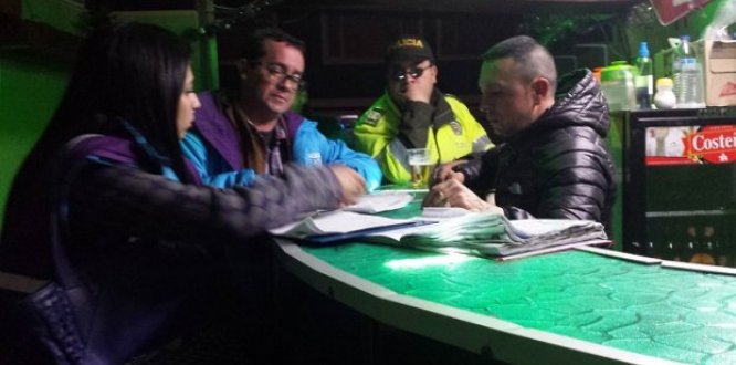 Cuatro establecimientos sancionados por derechos de autor