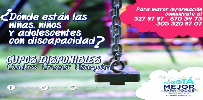 foto Cupos disponibles en el Centro Crecer de Usaquén Cupos disponibles en el Centro Crecer de Usaquén