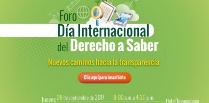 Foro Día Internacional del Derecho a Saber Foro Día Internacional del Derecho a Saber