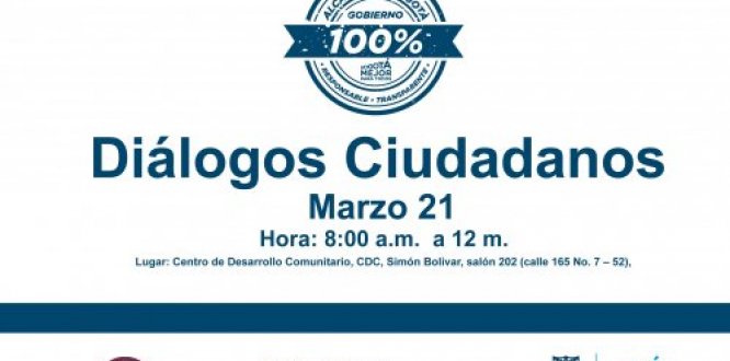 Diálogos Ciudadanos en Usaquén