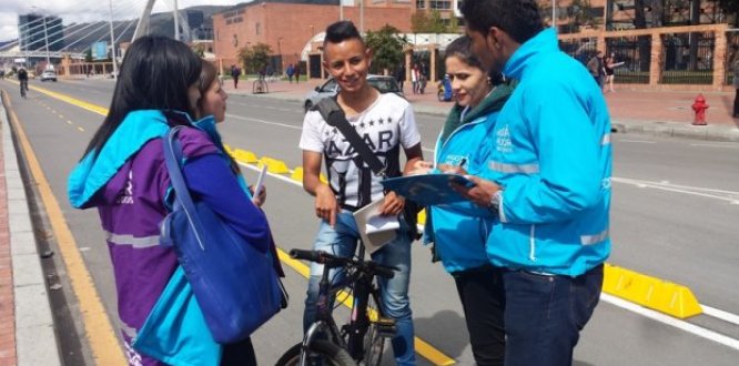 Ejercicios pedagógicos de seguridad vial con biciusuarios I