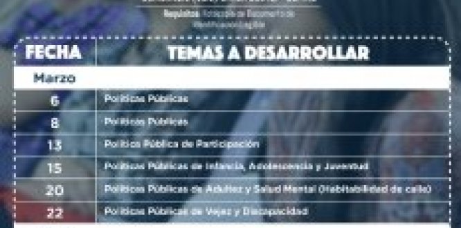 Escuela Itinerante de la Participación en Usaquén 