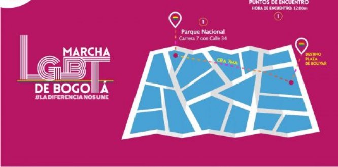 Este 1º de julio, Bogotá marcha a favor del respeto y la igualdad