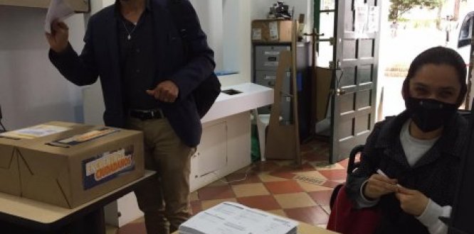 Votaciones en Usaquén