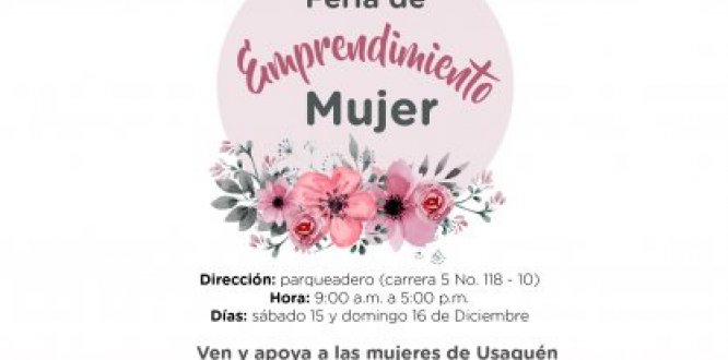 Último día de inscripciones Feria de Emprendimiento Mujeres  