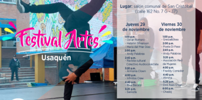 Mañana: Festival de Artes de Usaquén