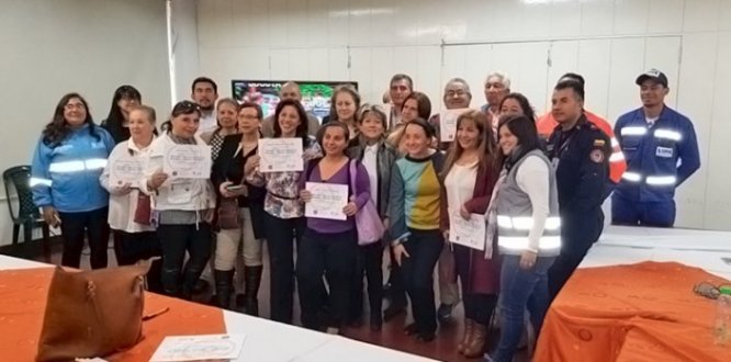 Graduación Escuela Gestión de Riesgos y Cambio Climático de Usaquén