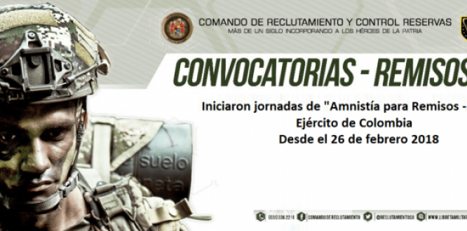 Jornada especial de amnistía de remisos