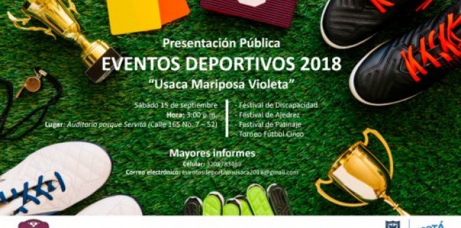 Septiembre 15: presentación pública festivales deportivos Usaquén