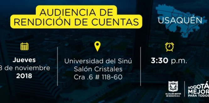 Mañana: Audiencia pública del Centro Local de Movilidad