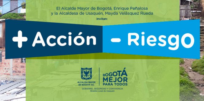 Jornada de mitigación de riesgo en Soratama