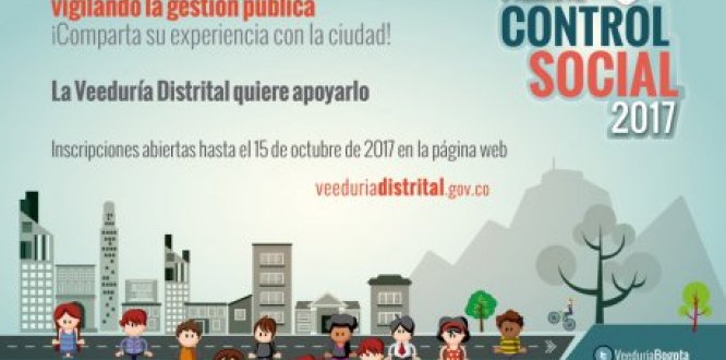 Inscripciones premio Control Social