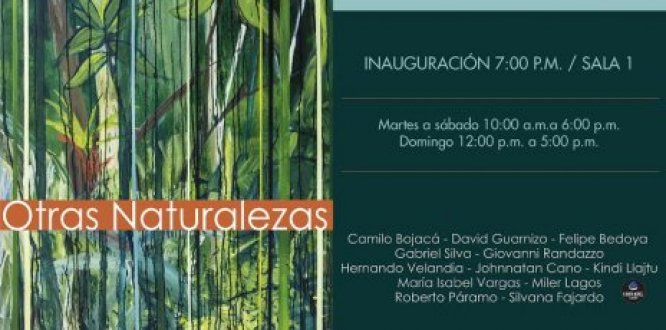 Mayo 9: exposición "Otras Naturalezas"  
