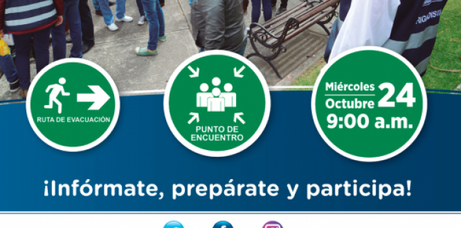 Mañana: Simulacro Distrital de Evacuación