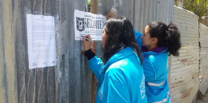 Sellamiento de obras, incautación y suspensiones en Usaquén