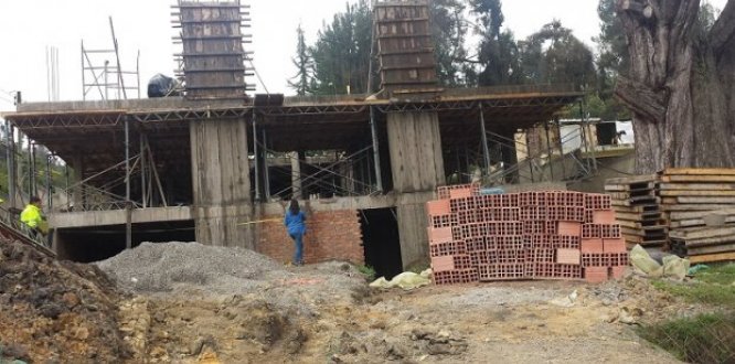 Sellada obra en zona de reserva