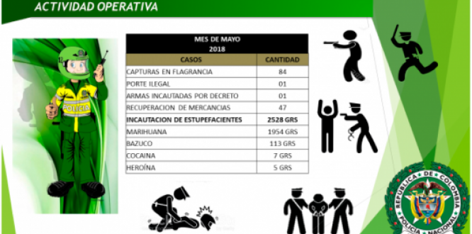Actividad operativa Policía de la Estación I