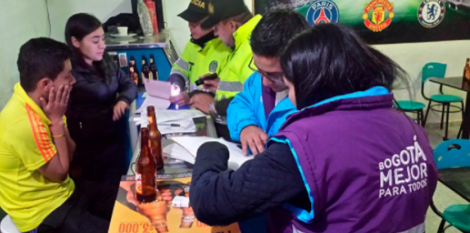 Suspensión temporal de actividades en cuatro establecimientos de comercio