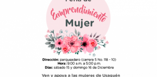 Feria de Emprendimiento Mujeres de Usaquén Feria de Emprendimiento Mujeres de Usaquén