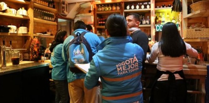 Suspensión temporal de actividad en cinco establecimientos de comercio