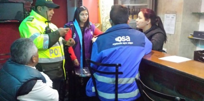 Suspensión temporal de actividades en seis establecimientos de comercio