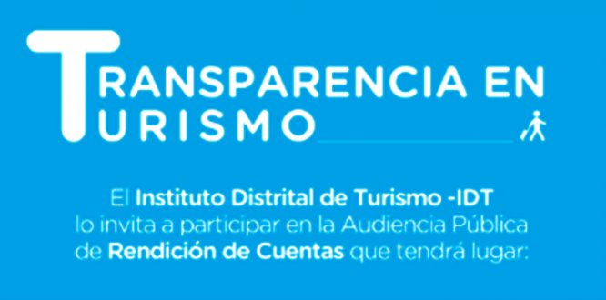 Diciembre 6: rendición de cuentas de IDT
