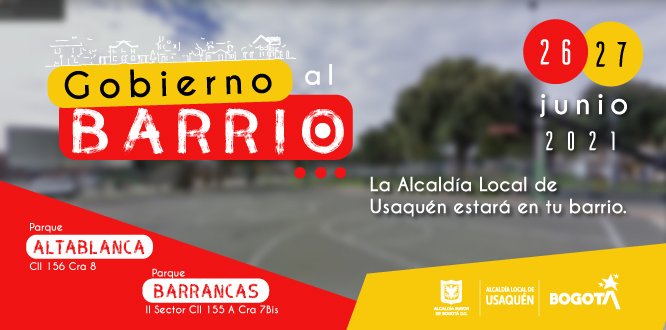 Gobierno al barrio