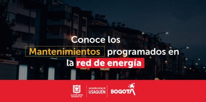 mantenimientos red de energía
