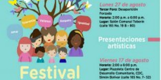 Mañana: inicia el Festival por la Vida y por la Paz en Usaquén