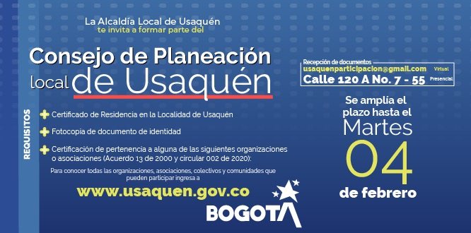 Consejo de Planeación Local 