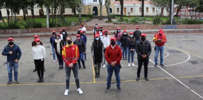 Cuidadores espacio público