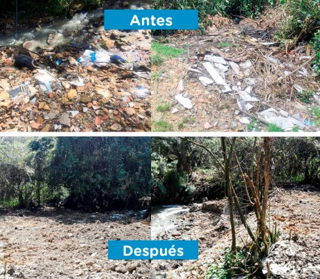 Intervención quebrada Puente Piedra