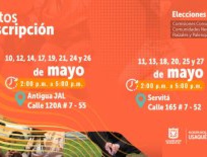 Banner informativo de fechas de elección de consultivas locales 