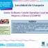 Julio 3:  Comité Operativo Local de Mujeres y Género